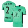 Virallinen pelipaita Atlético Madrid JM Gimenez 2 Kolmas 2023-24 Lyhythihainen - Miesten